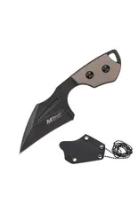 MTech Usa MTech USA - Fixed Blade Neck Knife - MT-FIX001MA - TAN