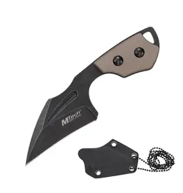 MTech Usa MTech USA - Fixed Blade Neck Knife - MT-FIX001MA - TAN
