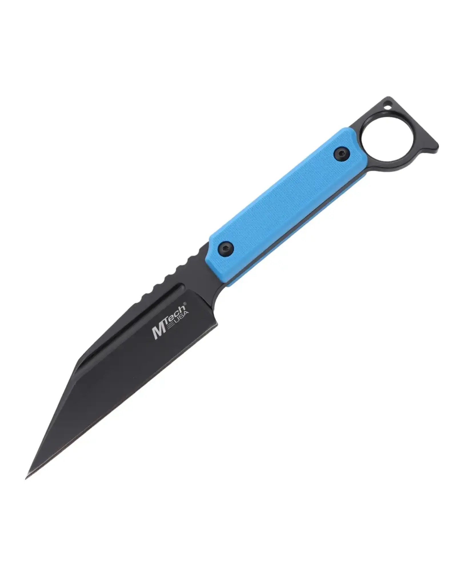 MTech Usa MTech USA - Fixed Blade Neck Knife - MT-FIX004BL - Blue