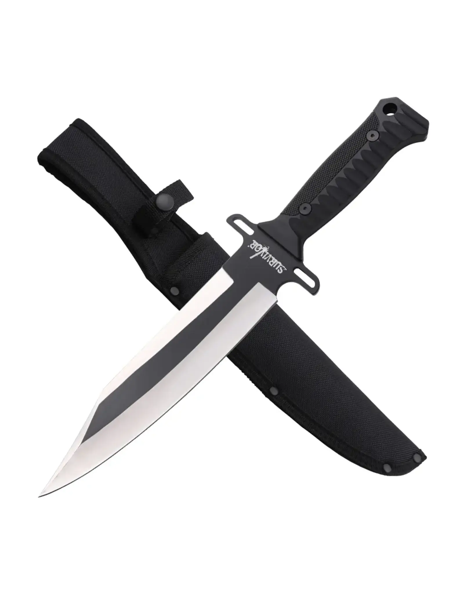 Survivor Survivor - Fixed Blade Knife - SV-FIX2002BK - Black
