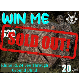 DRAW #1880 - WIN ME - RHINO RB24 GROUND BLIND! 2026 #3