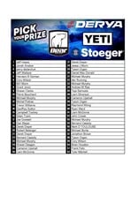 DRAW #1878 - Pick Your Prize - Yeti, Bear, Stoeger OR Derya!