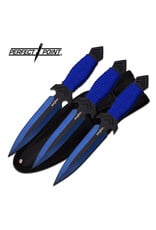 Perfect Point Perfect Point Throwing Knife Set Blue PP-081-3BL