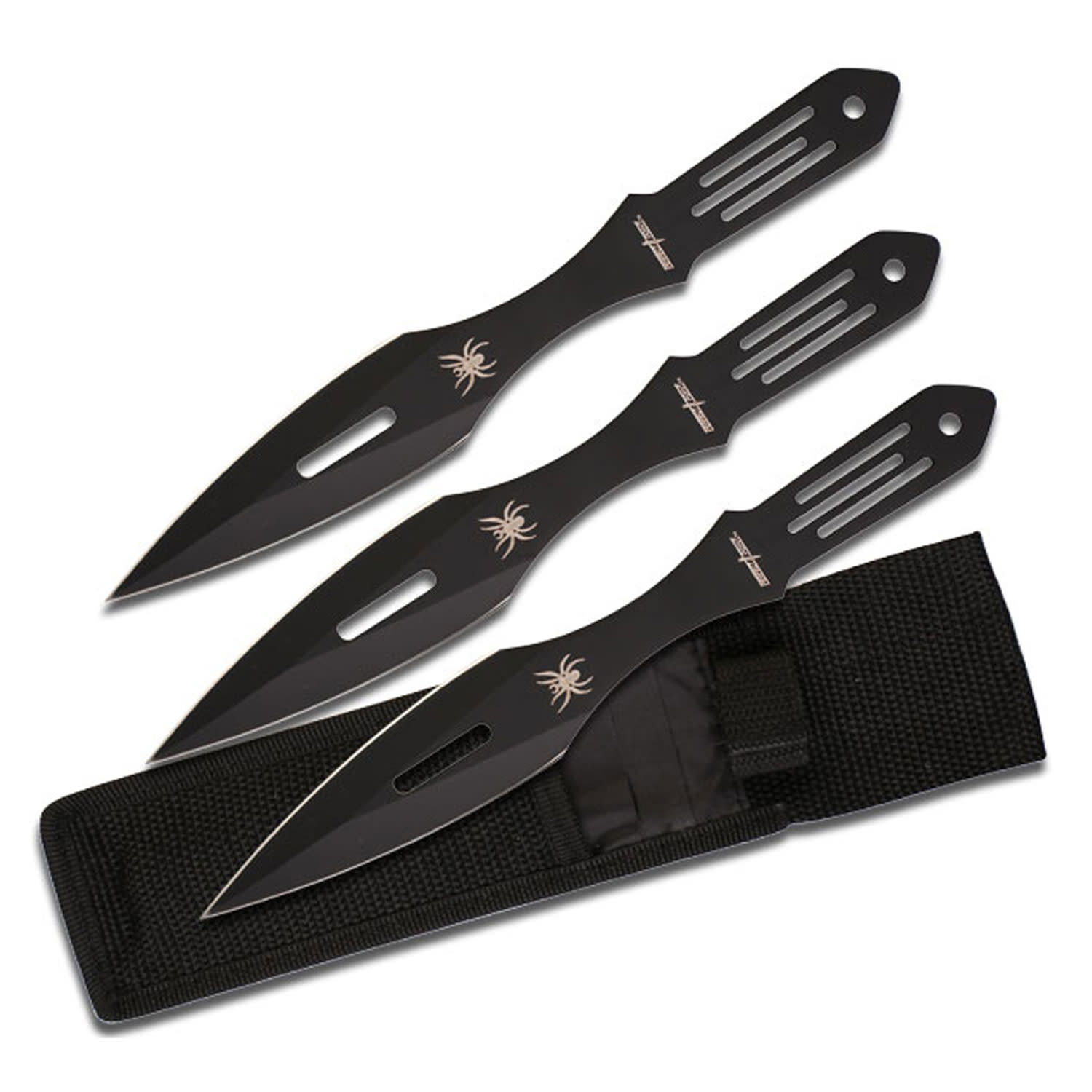 Perfect Point - Throwing Knives - Set of 3 - PP-598-3BSP - Bronson ...
