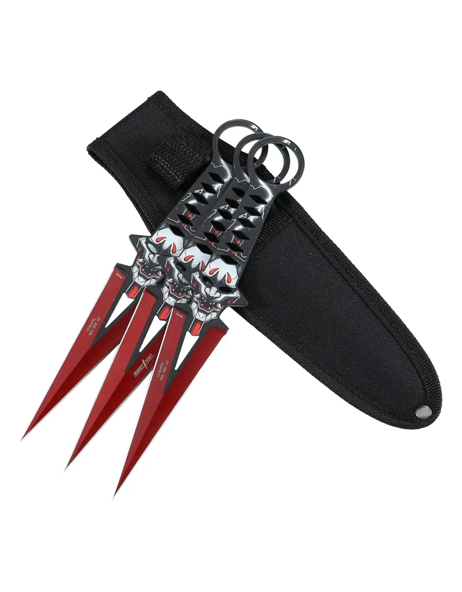 Perfect Point Perfect Point - Throwing Knives - Set of 3 - PP-306-3BK