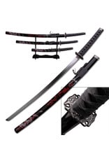 BladesUSA SW-78-4 - BladesUSA - 3 Piece Sword Set with Display Stand