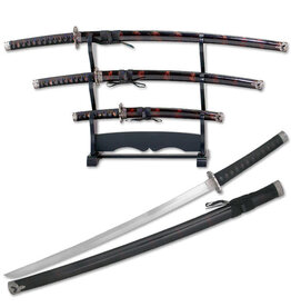 BladesUSA YK-58BG4 BladesUSA - 3 Piece Sword Set with Display