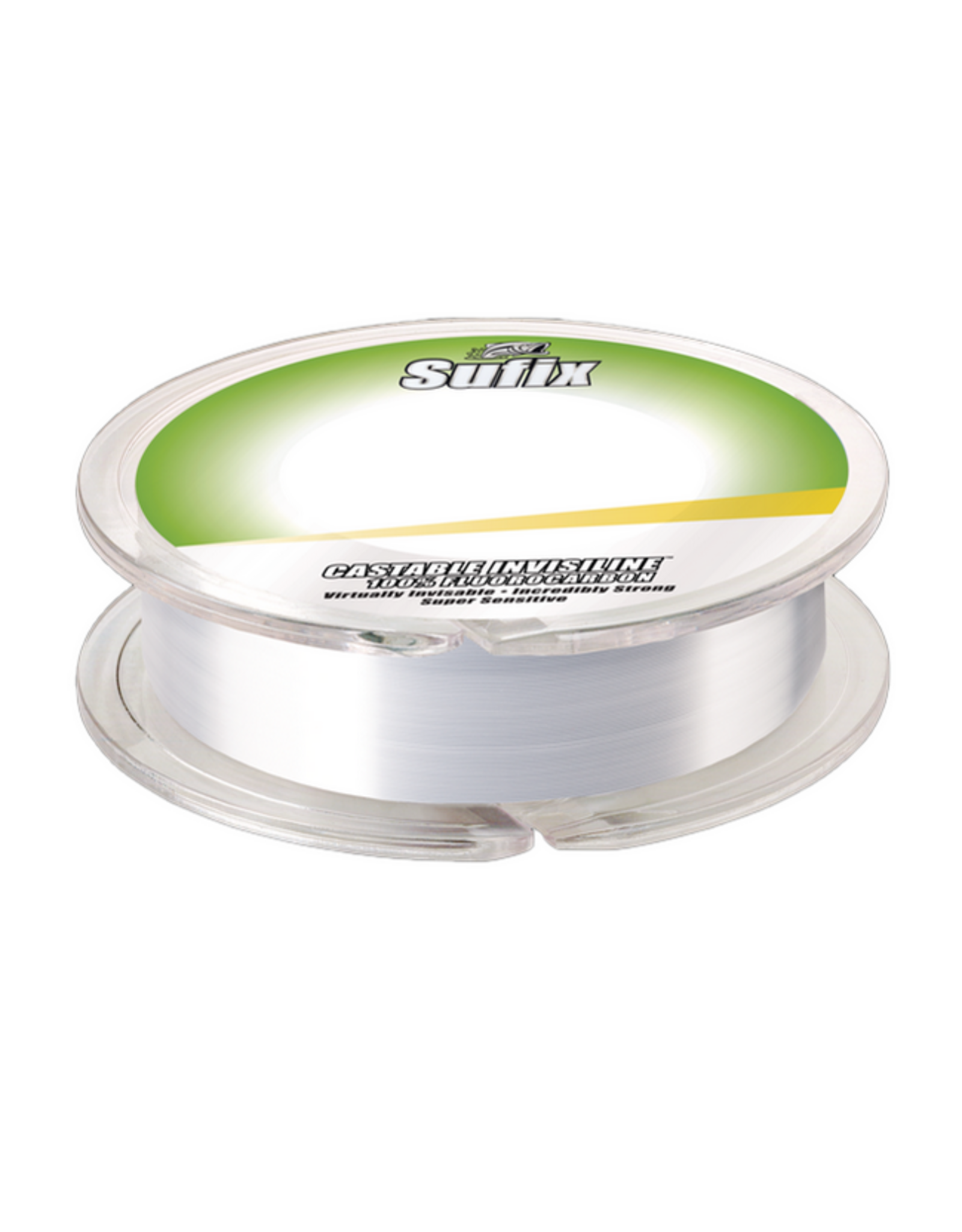 Sufix Sufix Castable InvisiLine 100% Fluorocarbon 6 lb Clear 100 Yds