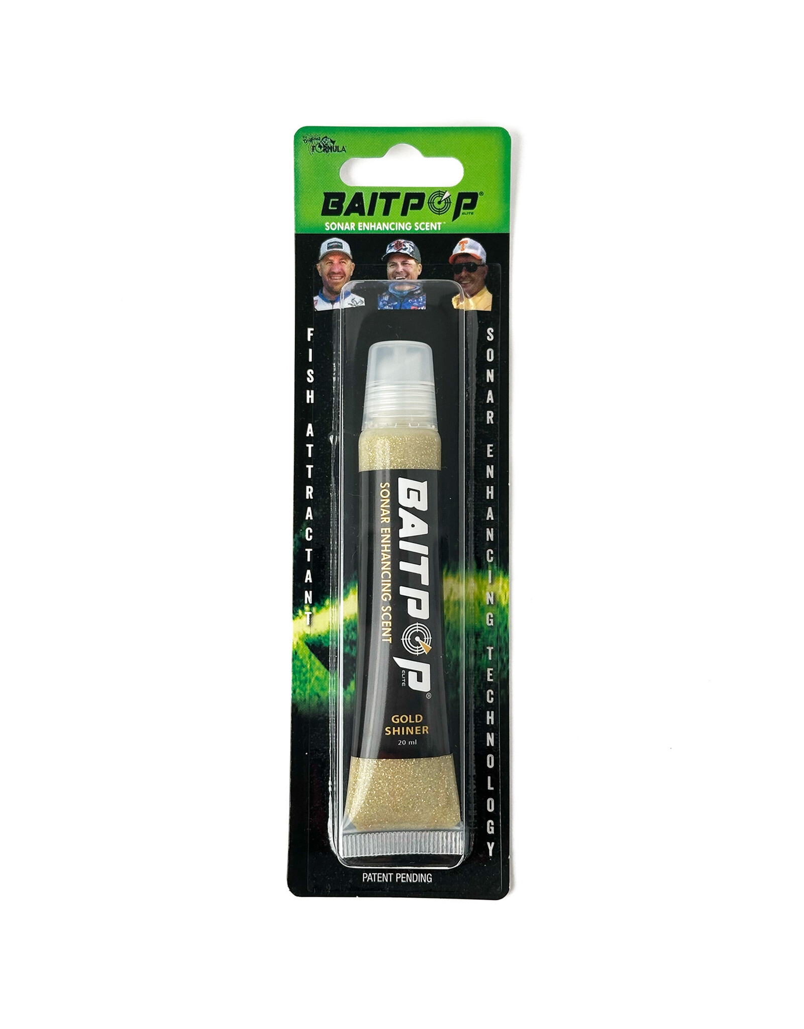 BaitPop Live Sonar Intensifier, HT .5oz Gold Shiner