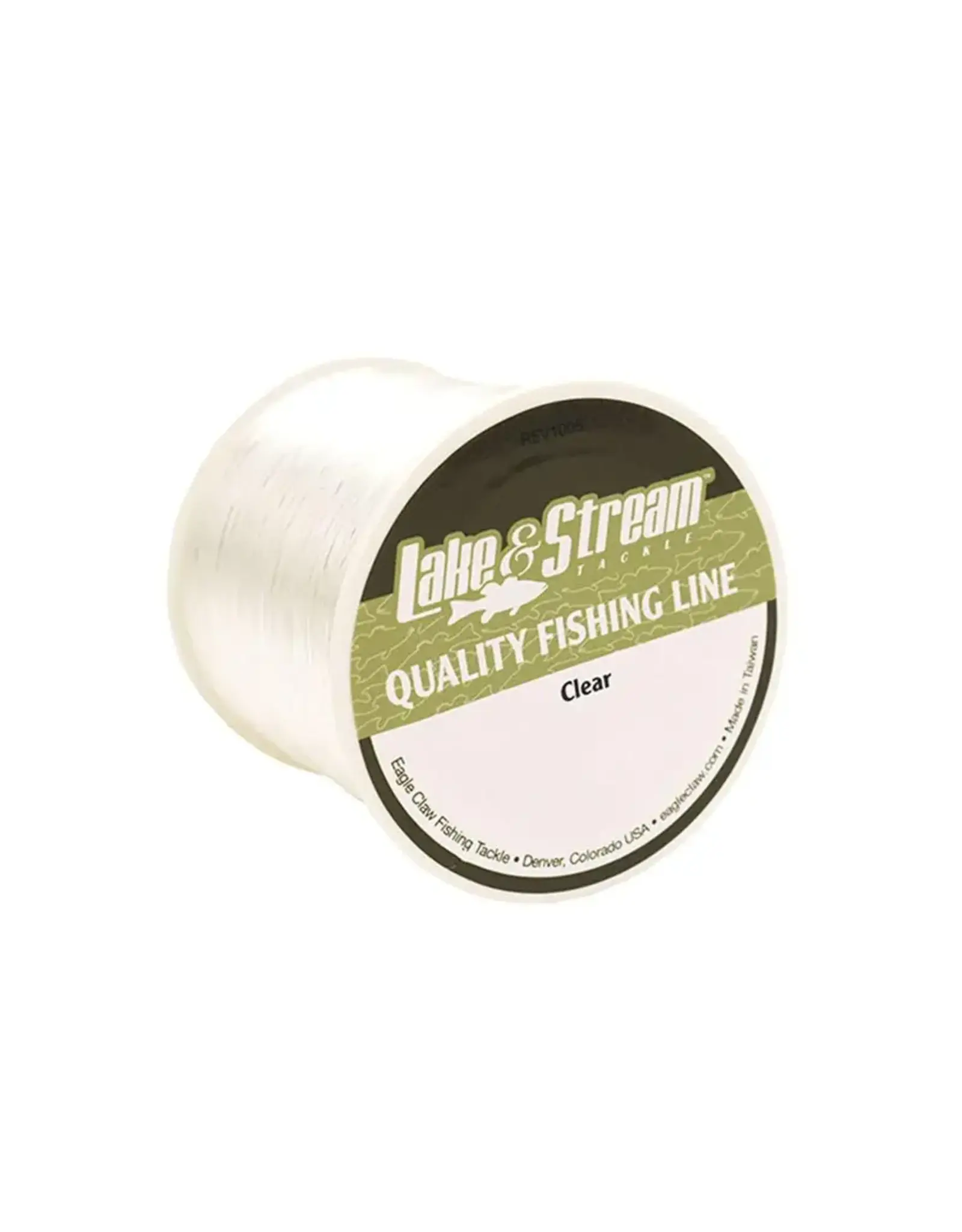 Eagle Claw Eagle Claw 09011-012 Lake & Stream Economy Mono Line 12lb 400yd Clear