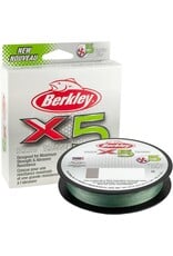 Berkley Berkley X5BFS10-22 X5 Braid  164yd 10lb test 0.008 diam (in) Low-Vis Green