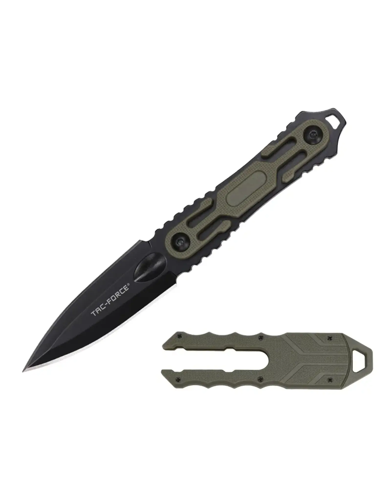 Elk Ridge Tac-Force - Fixed Blade Knife - TF-FIX124GN