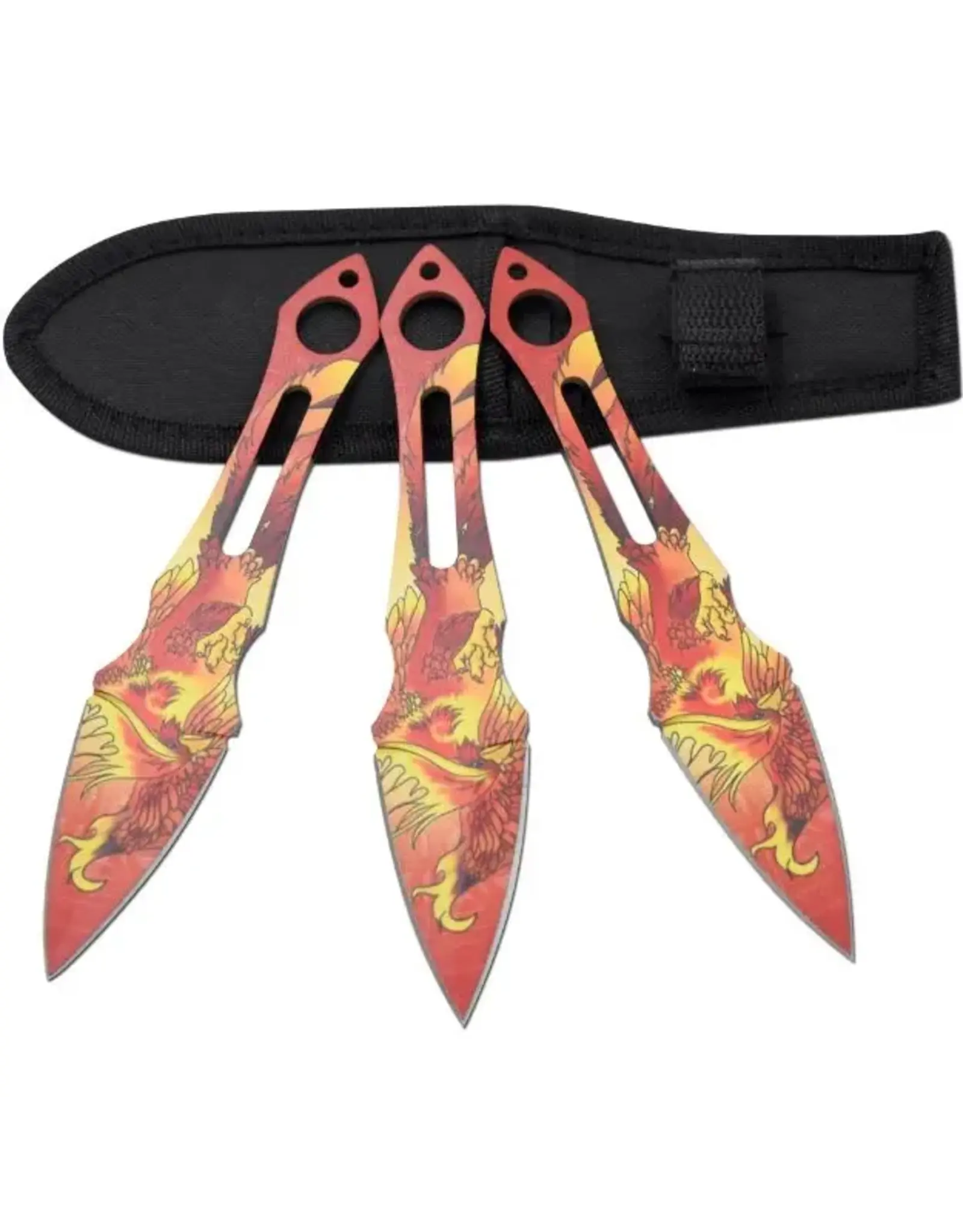 Stinger Knives Snake Eye - Tactical Throwing Knives - Set of 3 - ST-0319-8PX
