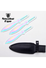 snake eye Snake Eye Tactical - Throwing Knives - Set of 3 - SE-1146-3RB