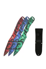 snake eye Snake Eye - Tactical Throwing Knives - Set of 3 - SE-TK2-2