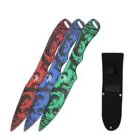 snake eye Snake Eye - Tactical Throwing Knives - Set of 3 - SE-TK2-2