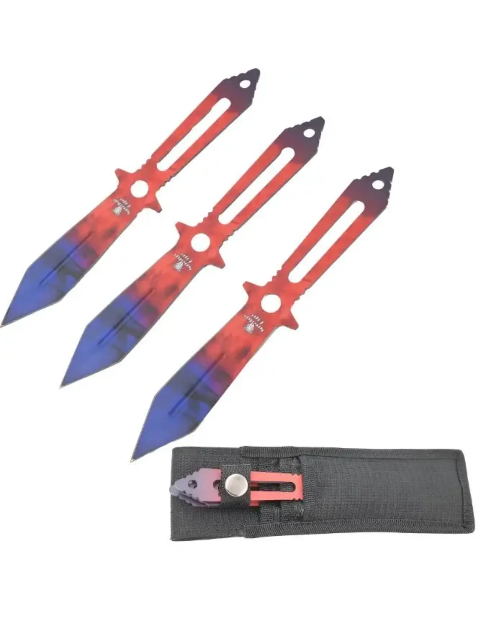 snake eye Snake Eye Tactical 3PC Throwing Knives Set SE-1968-S3-P4