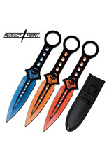 Perfect Point PERFECT POINT PP-123-3 THROWING KNIFE SET