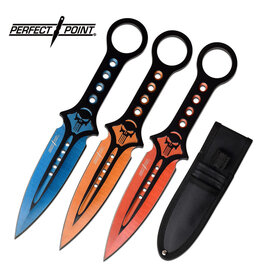 Perfect Point PERFECT POINT PP-123-3 THROWING KNIFE SET