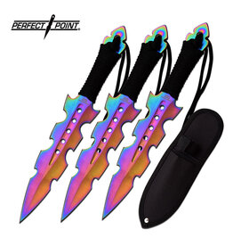 Perfect Point Perfect Point - Throwing Knives - Set of 3 - PP-110-3RB
