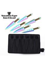 snake eye Snake Eye Tactical - Throwing Knives - Set of 6 - SE-040-6RB