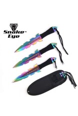 snake eye Snake Eye - Throwing Knives - Set of 3 - SE-0713-3RB