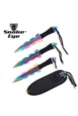 snake eye Snake Eye - Throwing Knives - Set of 3 - SE-0713-3RB