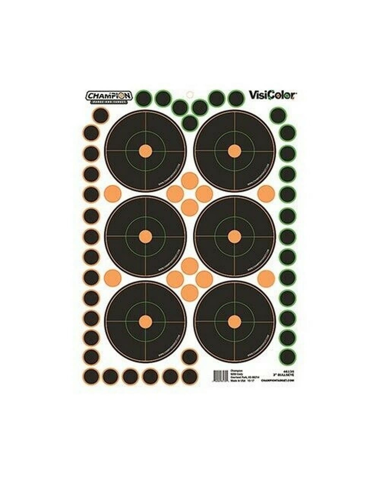 Champion Champion Adhesive Visicolor Targets