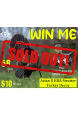 DRAW #1882 - WIN ME - Avian-X Strutter Decoy + Beau Brooks Turkey Calls!