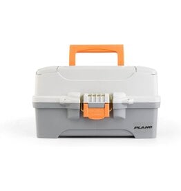 Plano 2 Tray Tackle Box Gray/Gray