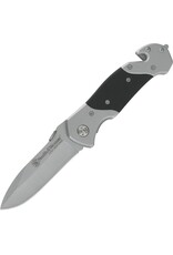 Smith & Wesson Smith & Wesson First Response Rescue Knife 3.3" Plain Blade, Stainless Steel Handles, Liner Lock - SWFR