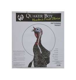 Quaker Boy Quaker Boy 80116 Turkey Pattern Target, 10" Centering Circle, Rolled, 10Pk