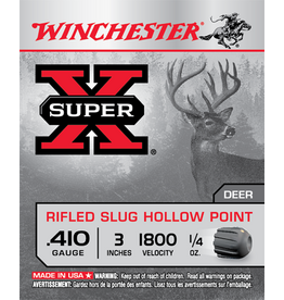Winchester Winchester .410ga 3" 1/4oz Rifled Slug Hollow Point 5pk
