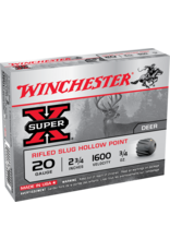 Winchester WINCHESTER SUPER-X RIFLED SLUG HP 20GA 2 3/4" 3/4 OZ  5/BX