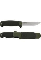 Morakniv Morakniv Amberg (S) Deep Forests Green Handle Fixed Blade With Sheath Scandi Grind