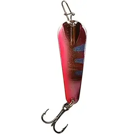 Custom Jigs Custom Jigs SL18-P-219 Pro Slender Spoon 1/8oz Gold/Happy Hooker