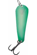 Custom Jigs Custom Jigs SL18-P-722 Pro Glow Slender Spoon 1/8oz Green Glow Shadow Gold