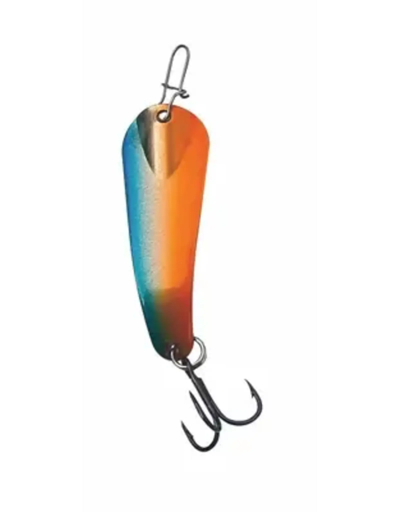 Custom Jigs Custom Jigs SL18-P-228 Pro Slender Spoon 1/8oz Gold/Rainbow Trout