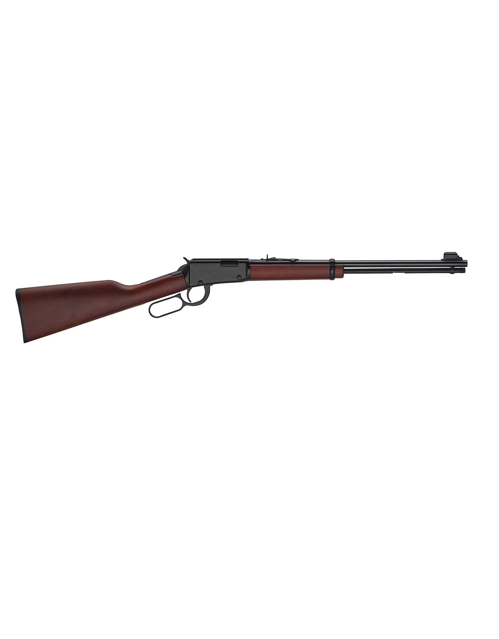 Henry Firearms Henry, H1 Classic Rifle, Lever Action Rifle, 22WMR, 18.5" Barrel, Round Blued Steel, Straight Grip American Walnut Stock, Adjustable Semi-Buckhorn Rear Sight, Hooded Blade Front Sight, 12 Rounds