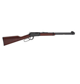 Henry Firearms Henry, H1 Classic Rifle, Lever Action Rifle, 22WMR, 18.5" Barrel, Round Blued Steel, Straight Grip American Walnut Stock, Adjustable Semi-Buckhorn Rear Sight, Hooded Blade Front Sight, 12 Rounds