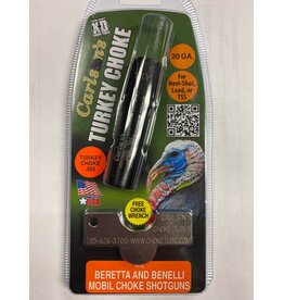 Carlson's Choke Tubes Carlson's Extended Turkey Choke Beretta & Benelli Mobil Shotguns 20GA .565