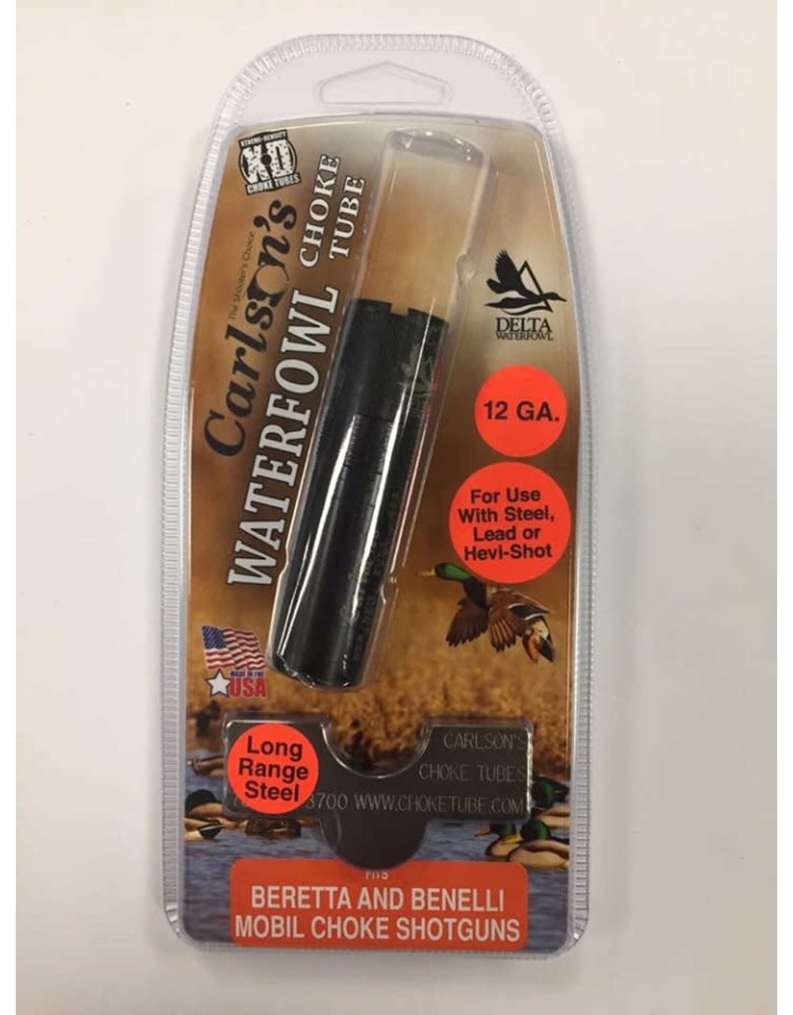 Carlson's Choke Tubes Carlson's Waterfowl Choke Tube - Beretta & Benelli Mobil 12GA Long