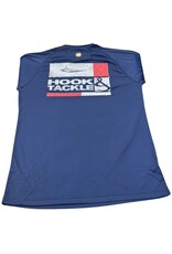Hook & Tackle Hook & Tackle Marlin Groove Long Sleeve Performance Fishing Shirt- Navy