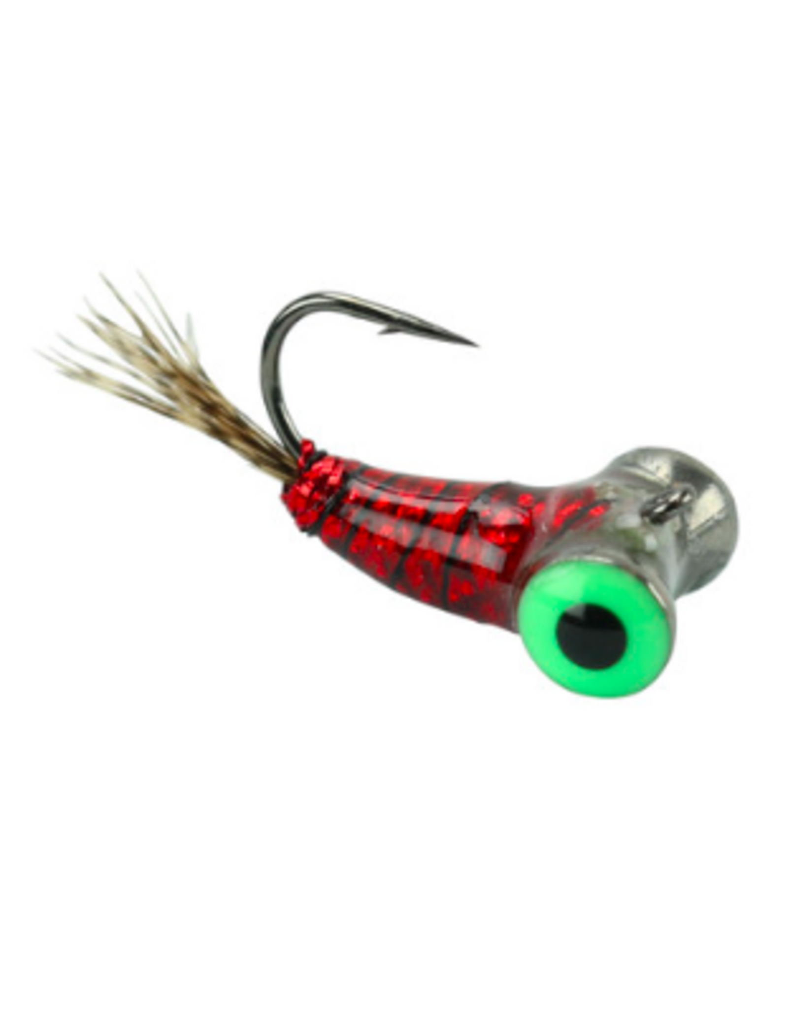 Widow Maker Widow Maker Tungsten Fly Jig #14 Glow Red