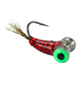 Widow Maker Widow Maker Tungsten Fly Jig #14 Glow Red