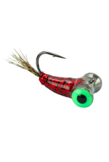 Widow Maker Widow Maker Tungsten Fly Jig #14 Glow Red