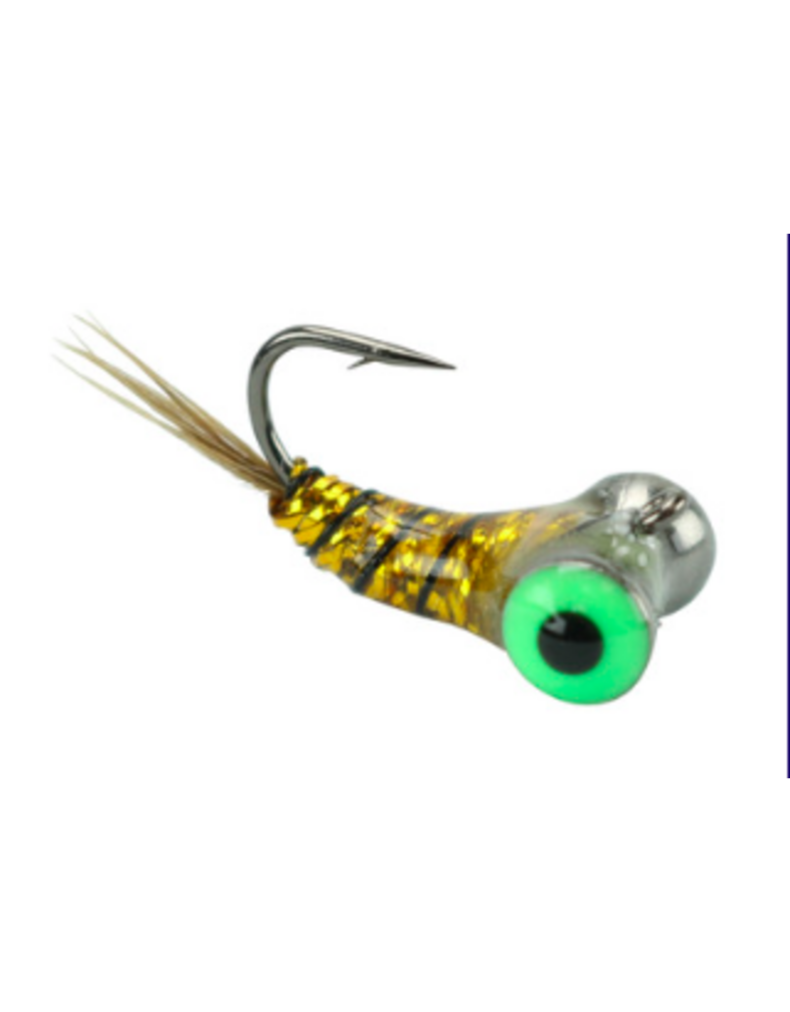 Widow Maker Widow Maker Tungsten Fly Jig #8 Glow Gold
