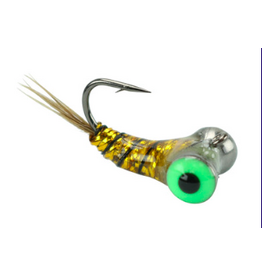 Widow Maker Widow Maker Tungsten Fly Jig #8 Glow Gold