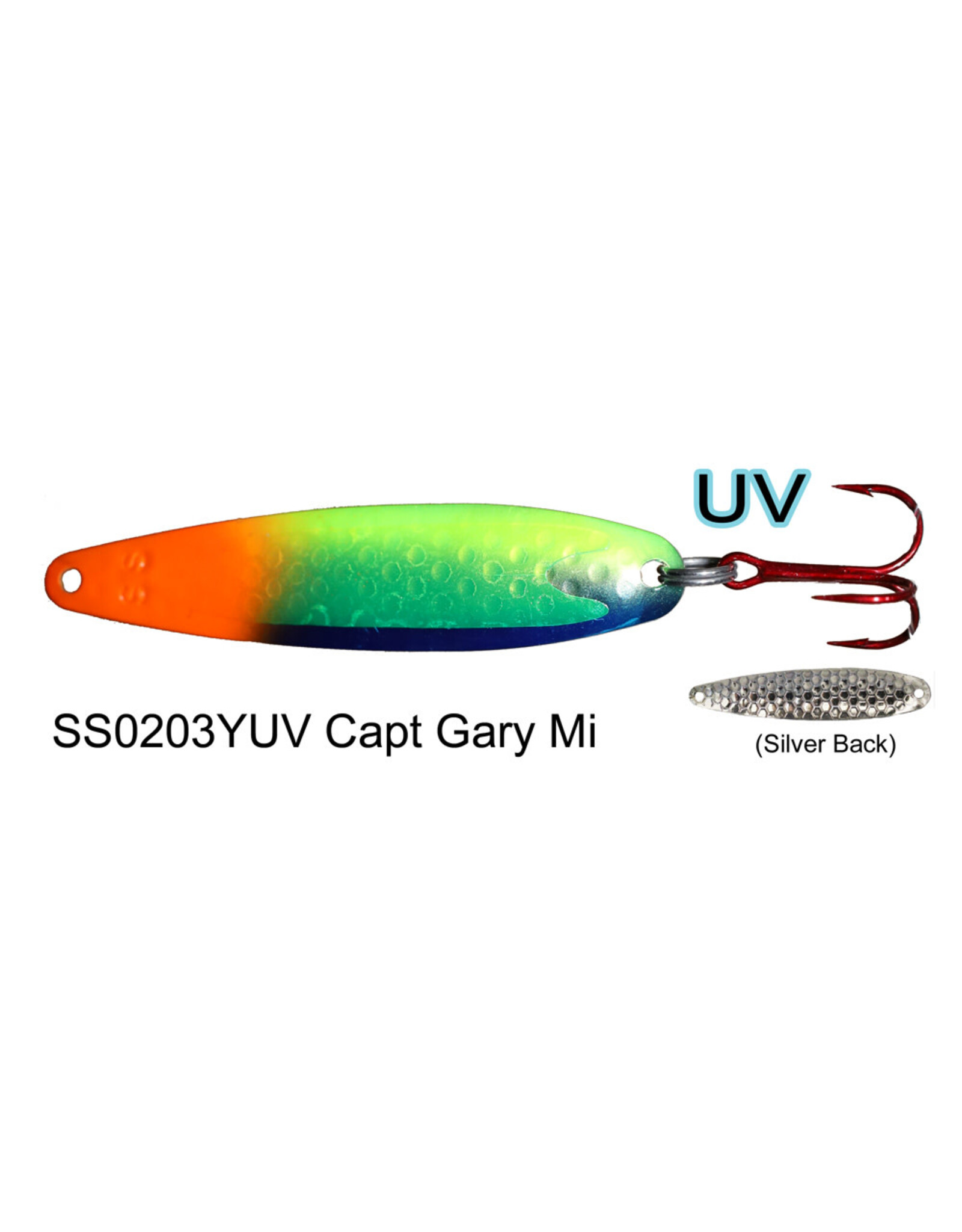 dream weaver Super Slim SS0203YUV Yellow UV Capt.Gary Michigan Dolphin