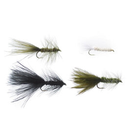Cortland Cortland Woolly Bugger Assortment 4 Pack